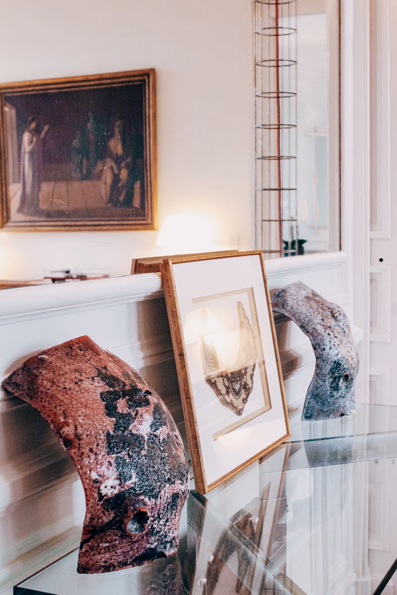 Art objects and framed pictures